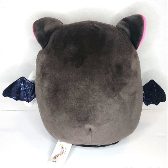 DALIA 🦇 DOTD Pink & Black Bat Original Squishmallow by Kelly Toy ☆ NWT ☆ - Picture 5 of 8